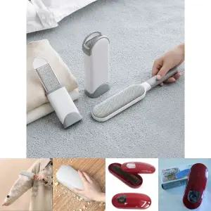 (휴대형+거치형) 코트 먼지 제거 코트 옷솔 캐시미어 옷솔/브러쉬/틈새/청소/털먼지/제거솔/바닥/청소신