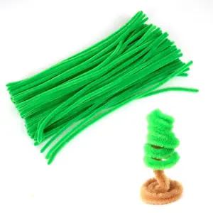 (녹색)(30cm)(100개입) 모루/재료/미술/만들기/철사/초등/공예/활동/공예용/DIY/창의/방과후/꽃다발/모루꽃