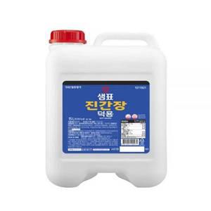 샘표 진간장덕용 14L / 샘표진간장,진S간장,간장15L