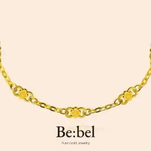 순금팔찌 3.75g(1돈 한돈) 24k 클로버 디자인 비벨