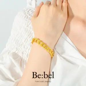 순금팔찌 37.5g(10돈 열돈) 24k 남자 디자인 체인 비벨