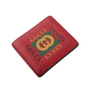 [중고명품] 496309 빈티지 로고 반지갑 보증서 35327