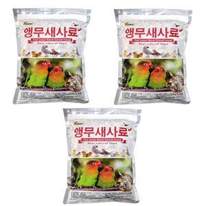 대용량 애니몰 앵무새사료 900g × 3개 새 먹이 모이 간식 밥