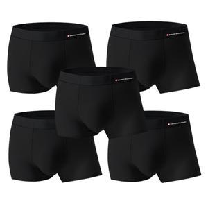 스위스밀리터리 남자팬티 모달심리스 드로즈[블랙] 5개/ 무봉제