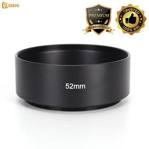 캐논 니콘 카메라용 긴 렌즈 후드 금속 소재 52mm 신제품