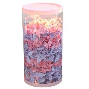 완제품 선물용 선물상자 기념일 종이학 1000마리 예쁜 조명