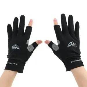 하이쿨 여성 2컷 스포츠 장갑 M)  블랙) 스포츠장갑 운동장갑 레저장갑 겨울장갑 아이스장갑