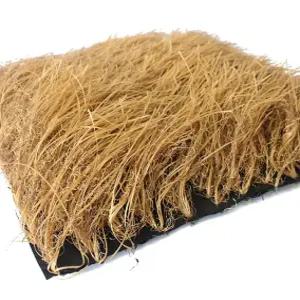 초가집 볏짚 지붕 방수 시공 인테리어 밀짚 오두막 야자수 인공 인조볏짚 야외 볏집 잔디