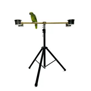 우드 그립 대형 앵무새 놀이터 회색 아마존 뉴기니아 엄브렐라 코카투 횟대