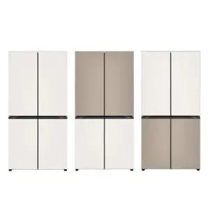 LG 디오스 오브제 냉장고 글라스 870L H875GBB012/H875GCB012/H875GBC012