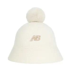NB 뉴발란스 키즈 프리미엄 돔햇 아동 니트 키즈 방한 겨울 모자 아이보리 베이지 NK8BDF306G-10