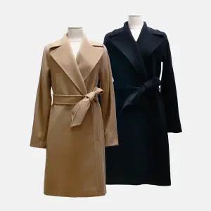 (막스마라) 드라베나 벨티드 코트