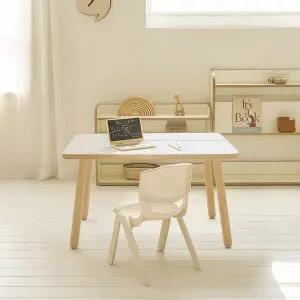 오즈 테이블 스퀘어 800 책상 의자 세트 (책상+의자1)