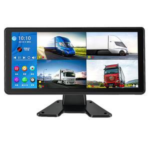 4채널 10인치 와이드 AHD블랙박스 대형 3채널 사각지대 스크린 녹화 스타라이트 2채널