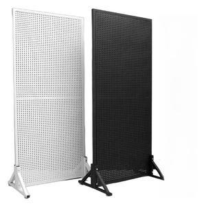 이동식 타공판 진열대 공구 판넬 파티션 걸이대 선반 스탠드