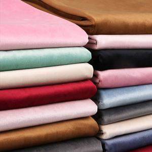 패브릭 벨벳 원단 두꺼운 부드러운 DIY 바느질 섬유 커버 베개 케이스 지갑 홈 데코 인형 수제 천 50x50cm 14