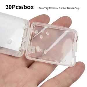 30개 스킨  제거 고무 밴드 마이크로 비 독성  사마귀 리필 케어 도구