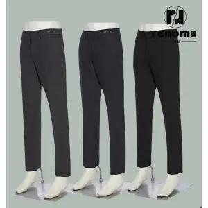 [롯데백화점]레노마 FW 가을겨울 3종택일 부드러운 촉감 허리밴드 스판 슬랙스 바지 RQKPBP99A
