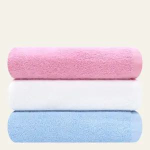 송월 타올 얇은 수건 10장 20수 스킨케어 CS38 업소용 미용실