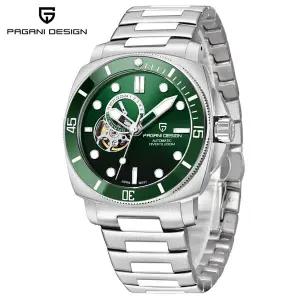 파가니 디자인 공식 실버 희년 팔찌 폭 24Mm 316L 스테인레스 스틸 스트랩 Pd1736 방수 다이빙 팔찌