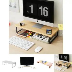 철제프레임 모니터 받침대/책상/정리/키보드/수납/높이/다이/스탠드/스텐드/다용도/선반/고정/정리대/바침