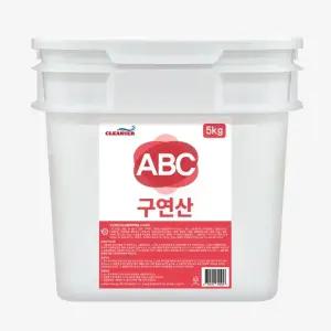 ABC 천연세제 구연산 5KG 1개입