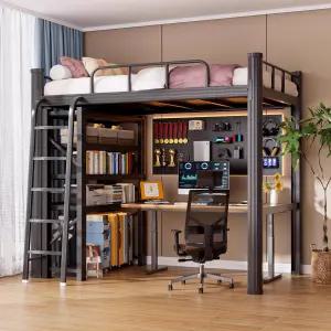 뉴뉴스토어 성인벙커침대 벙커침대 침대 높이조절