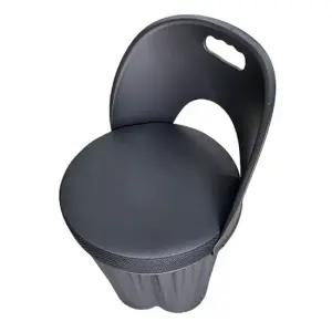 슈마켓 클러버 등받이 수납의자 블랙 건조대 신발건조대 운동화건조대 걸레건조대 다용도건조대