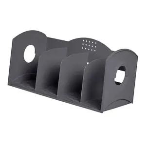 멀티 책꽂이 4단 회색 447x210x213 1p 교과서 서류책 파일꽂이 책상정리 서류정리함