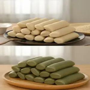 화조정 현미가래떡 쑥현미가래떡 무염·떡국 가능 100% 국내산 쌀로 만든 떡 개별포장 1KG