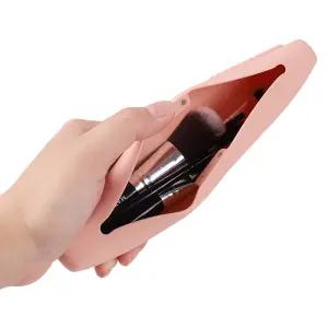 실리콘 브러쉬 파우치 메이크업 브러시 휴대용 위생 케이스