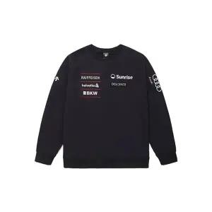 공용 기모 스트레치 우븐 맨투맨 BP323SWH91-BLK0