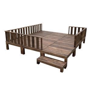 플라스틱평상 제작 휴대용평상 펜션 침대 야외용평상 보조 캠핑데크 세트 바베큐 베드