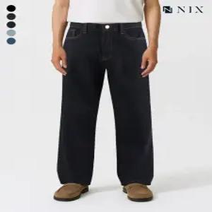 [NIX]유니)워싱 밴딩 와이드핏 데님팬츠(FNRSDDW770M)