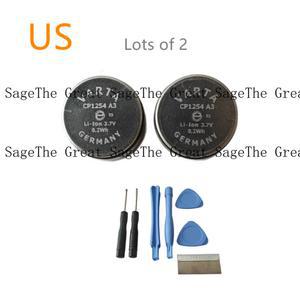 버드/버즈 라이브 표면 용 바르타 CP1254 A3 배터리 2개