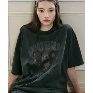 꼼파뇨 CPGN STUDIO 익스플로 버니 피그먼트 반팔티 스모크블랙 C24SC03 267209