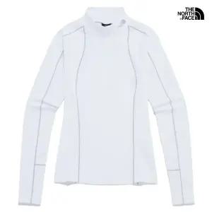 [롯데백화점]노스페이스 여성 비욘드 픽 모크 넥 폴라 티셔츠 NT7XQ81B_WHT
