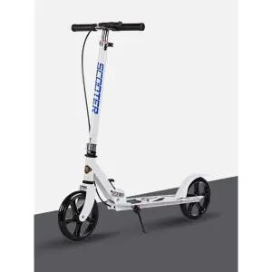 두발 퀵보드 접이식 학생 성인 수동 킥보드 싱싱카 블랙