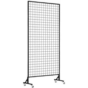 이동식 팬트리 미술 작품 전시용 접이식 격자 프레임 철망(1mx1.38m) - 2개