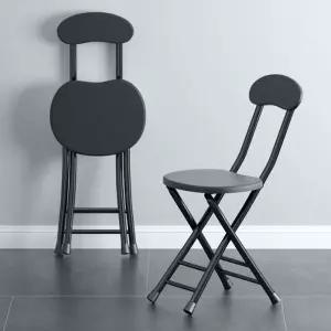 접이식 등받이 의자 인테리어 화장대 카폐 보조 간이의자