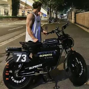 자토바이 super73 신형 전기자전거 팻바이크 광폭 출퇴근 100km