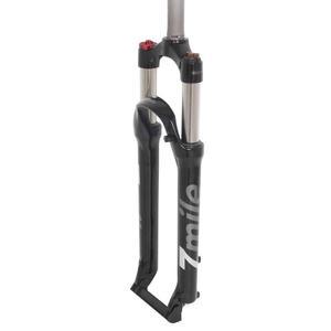 산악 자전거 유압 포크 서스펜션 자전거샥 26인치 그레이 프론트
