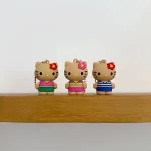 키티키링 산리오 알로하 태닝 키티 키링 3종 (여름 하와이 괌 굿즈 미니 가방 백꾸