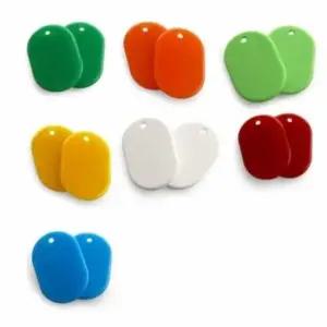 멀티플레이트 10개 테그 네임택 키홀더 네임테그