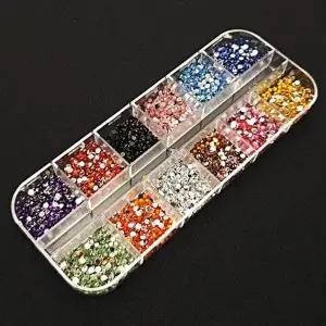 네일아트 꾸미기 파츠 세트 믹스큐빅 네일큐빅 네일-WEE3A80