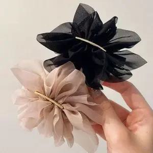 여성 머리핀 헤어핀 악세사리 세트 헤어 삔 장식 2개 자동