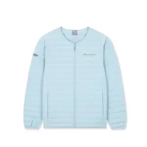 패딩 XQD DMDJ73036-BLL 남성 픽시버G U넥 튜브 구스다운 경량패딩