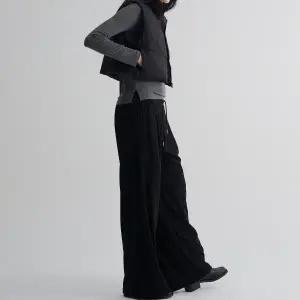 [롯데백화점]에잇세컨즈 여성 세골 코듀로이 밴딩 팬츠  블랙 355921LY55