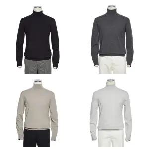 [레노마] RQHPKT55565758A F/W 겨울데일리 긴목폴라 니트 4종택1