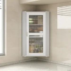 모서리 욕실 수건장 상부장 벽걸이 코너 정리함 화장실